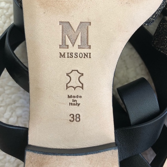 Missoni wraparound bow sandals - Picture 12 of 12